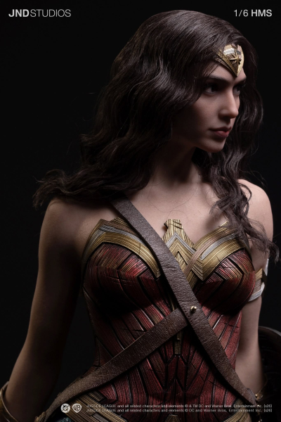 JND Studios Platinum - Wonder Woman of Justice League 1/6 HMS Statue