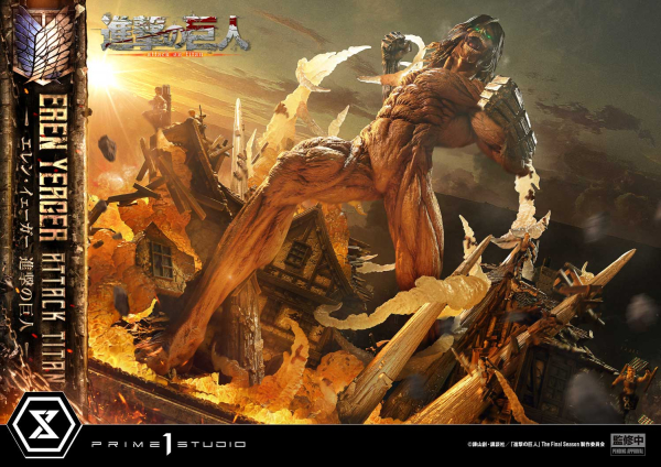 Prime 1 Studio Attack on Titan - Eren Yeager Attack Titan Statue