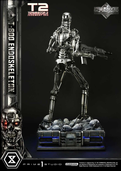 Prime 1 Studio Terminator 2: Judgment Day T-800 Endoskeleton (DX-Bonus Version) 1/3 Statue