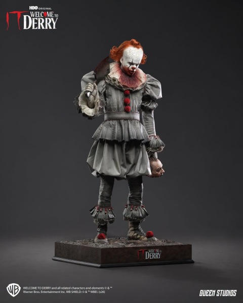 Queen Studios IT: Welcome to Derry Season 1 - Pennywise (Single Version) 1/3 Statue