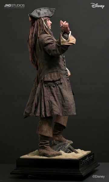 JND Studios Jack Sparrow of the Pirates of the Caribbean 1/3 Statue