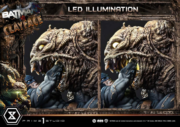 Prime 1 Studio Batman (Comics) - Batman vs Clayface 1/4 Statue