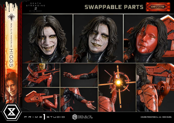 Prime 1 Studio Death Stranding 2: On The Beach - Higgs (Deluxe Version) 1/3 Statue