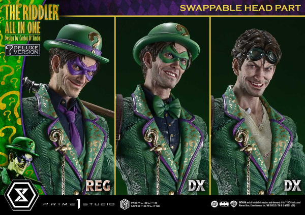 Prime 1 Studio Batman (Comics) - The Riddler All In One (Deluxe Version) 1/3 Statue