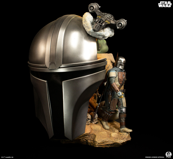 Premium Collectibles Studio The Mandalorian - Fine Art Bust