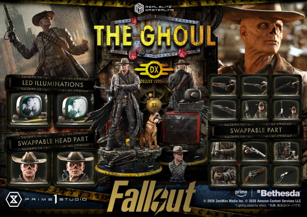 Prime 1 Studio Fallout (TV Series) - The Ghoul (Deluxe Version) 1/4 Statue