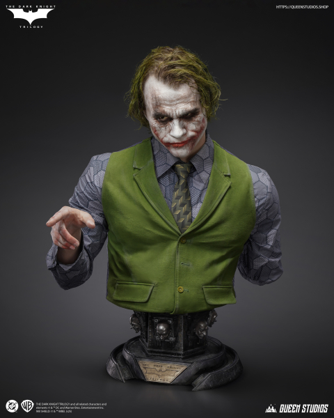 Queen Studios The Dark Knight - The Joker 1:1 Life-Size Bust