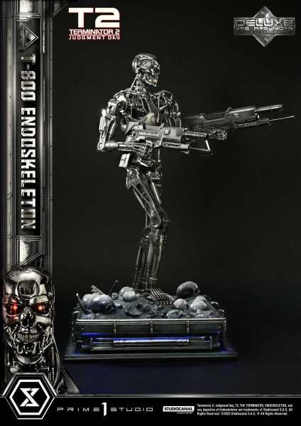 Prime 1 Studio Terminator 2: Judgment Day T-800 Endoskeleton (DX-Bonus Version) 1/3 Statue
