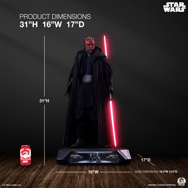 Premium Collectibles Studio Darth Maul - Hyperreal 1/3 Scale Statue