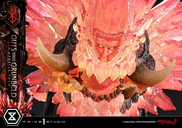 Prime 1 Studio Berserk - Guts Versus Grunbeld in Apostle Form Statue