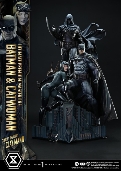 Prime 1 Studio Batman (Comics) : Batman & Catwoman (Bonus Version) 1/4 Statue