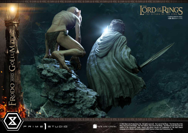 Prime 1 Studio LotR: The Return of the King (Movie) - Frodo & Gollum (Bonus Version)1/4 Statue