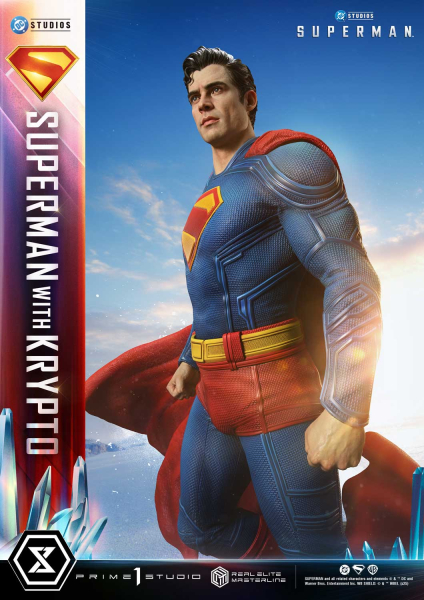 Prime 1 Studio Superman 2025 - Superman with Krypto (Bonus Version) 1/3 Statue