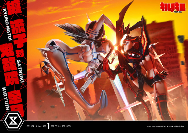 Prime 1 Studio KILL la KILL - Ryuko Matoi vs Satsuki Kiryuin 1/4 Statue