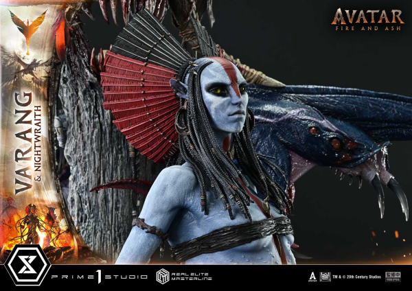 Prime 1 Studio Avatar Fire and Ash (Movie) - Varang & Nightwraith 1/4 Statue