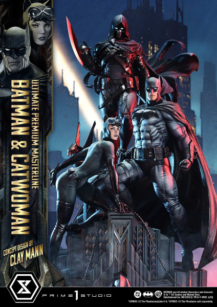 Prime 1 Studio Batman (Comics) : Batman & Catwoman (Bonus Version) 1/4 Statue