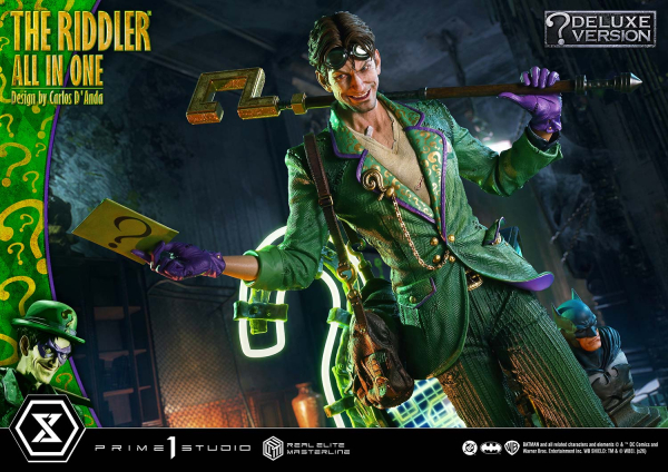 Prime 1 Studio Batman (Comics) - The Riddler All In One (Deluxe Version) 1/3 Statue