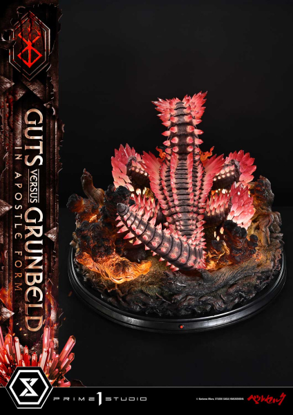 Prime 1 Studio Berserk - Guts Versus Grunbeld in Apostle Form Statue