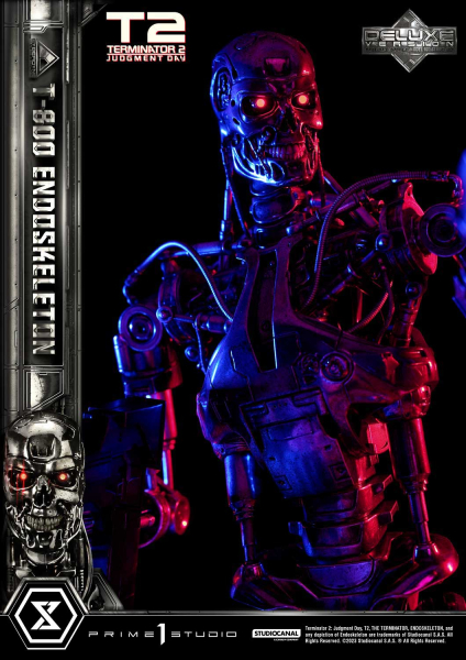 Prime 1 Studio Terminator 2: Judgment Day T-800 Endoskeleton (DX-Bonus Version) 1/3 Statue