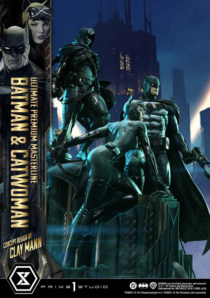 Prime 1 Studio Batman (Comics) : Batman & Catwoman (Bonus Version) 1/4 Statue