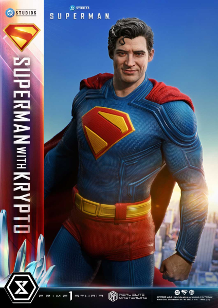 Prime 1 Studio Superman 2025 - Superman with Krypto (Bonus Version) 1/3 Statue