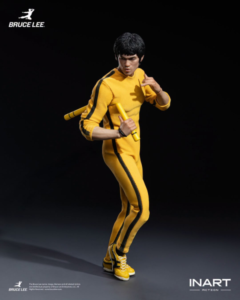 INART Action Bruce Lee (Yellow Suit) 1/12 Action Figure