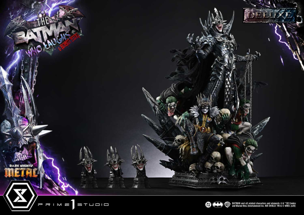 Prime 1 Studio Dark Nights: Death Metal (Comics) - The Batman Who Laughs & Robin King (Deluxe Version) 1/3 Statue