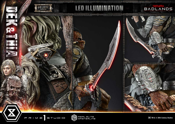 Prime 1 Studio Predator: Badlands - Dek & Thia (DX Version) 1/3 Statue