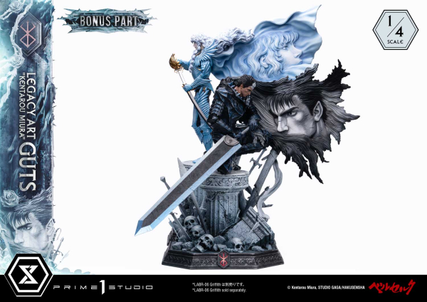 Prime 1 Studio Berserk - Guts (Bonus Version) 1/4 Statue