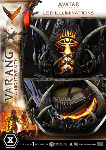 Prime 1 Studio Avatar Fire and Ash (Movie) - Varang & Nightwraith 1/4 Statue