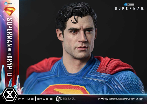 Prime 1 Studio Superman 2025 - Superman with Krypto 1/3 Statue