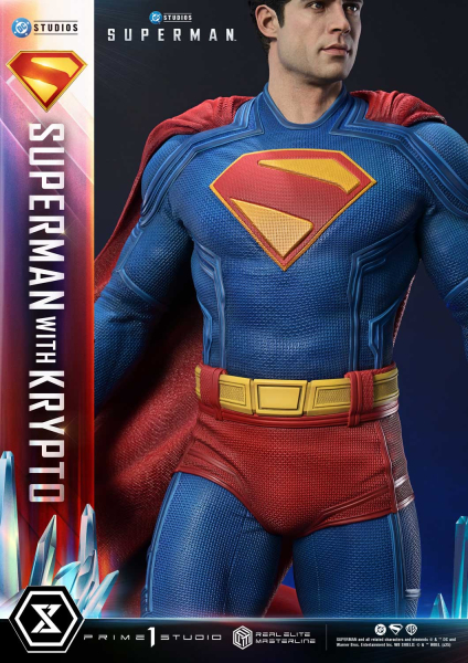 Prime 1 Studio Superman 2025 - Superman with Krypto (Bonus Version) 1/3 Statue