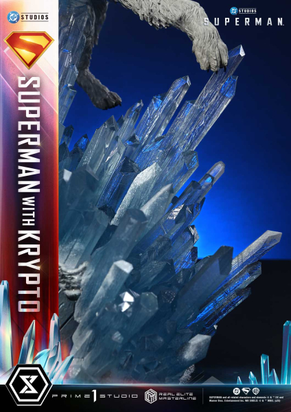 Prime 1 Studio Superman 2025 - Superman with Krypto (Bonus Version) 1/3 Statue
