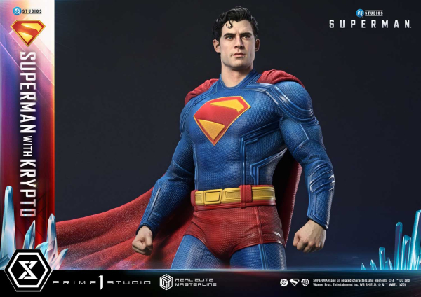 Prime 1 Studio Superman 2025 - Superman with Krypto 1/3 Statue