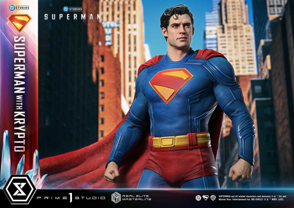 Prime 1 Studio Superman 2025 - Superman with Krypto (Bonus Version) 1/3 Statue