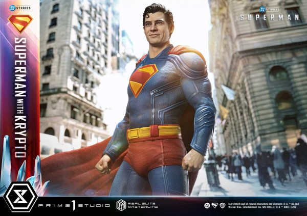 Prime 1 Studio Superman 2025 - Superman with Krypto (Bonus Version) 1/3 Statue