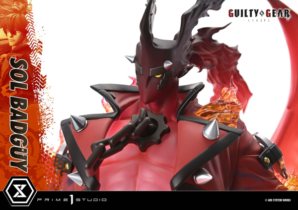 Prime 1 Studio Guilty Gear -Strive- Sol Badguy (Bonus Version) 1/4 Statue1 Studio Ultimate Premium Masterline Guilty Gear -Strive- Sol Badguy (Bonus Version) 1/4 Sttaue
