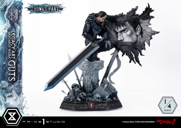 Prime 1 Studio Berserk - Guts (Bonus Version) 1/4 Statue