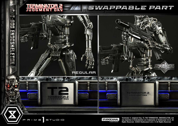 Prime 1 Studio Terminator 2: Judgment Day T-800 Endoskeleton (DX-Bonus Version) 1/3 Statue