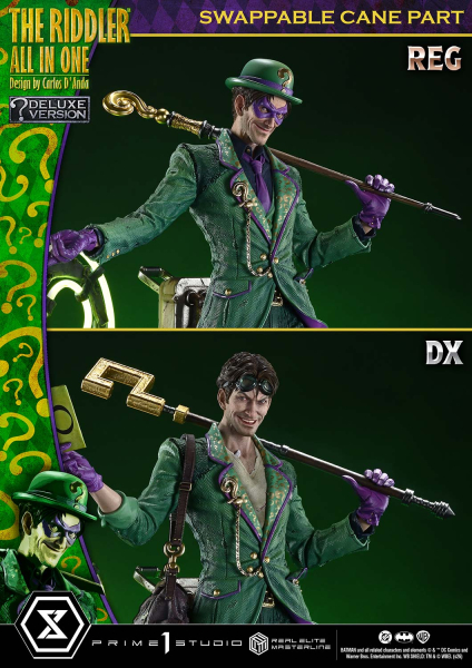 Prime 1 Studio Batman (Comics) - The Riddler All In One (Deluxe Version) 1/3 Statue