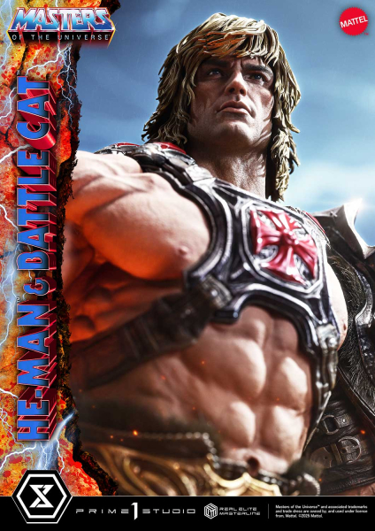 Prime 1 Studio Masters of the Universe - He-Man & Battle Cat 1/4 Statue