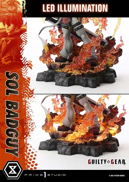 Prime 1 Studio Guilty Gear -Strive- Sol Badguy (Bonus Version) 1/4 Statue