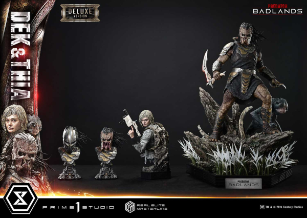 Prime 1 Studio Predator: Badlands - Dek & Thia (DX Version) 1/3 Statue