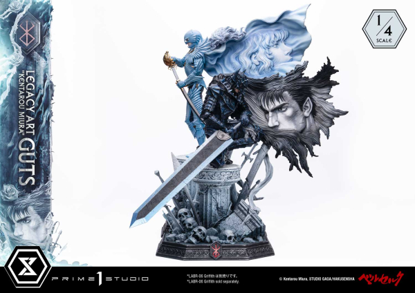 Prime 1 Studio Berserk - Guts (Regular Version) 1/4 Statue