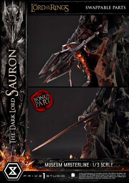 Prime 1 Studio The Lord of the Rings (Movie) - The Dark Lord Sauron (Bonus Version) 1/3 Statue