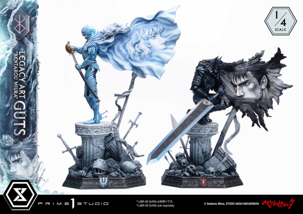 Prime 1 Studio Berserk - Guts (Regular Version) 1/4 Statue