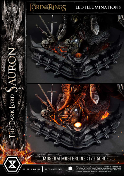 Prime 1 Studio The Lord of the Rings (Movie) - The Dark Lord Sauron (Bonus Version) 1/3 Statue