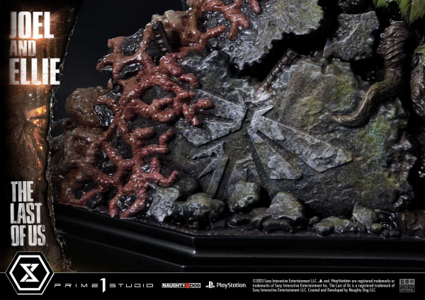 Prime 1 Studio The Last of Us Part Ⅰ - Joel ＆ Ellie 1/4 Statue