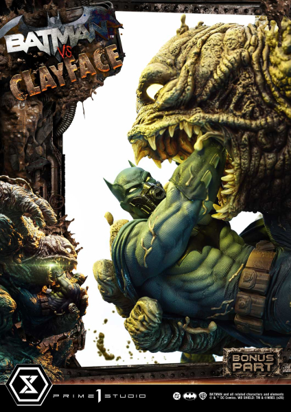 Prime 1 Studio Batman (Comics) - Batman vs Clayface (Bonus-DX Version) 1/4 Statue