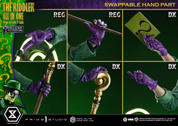 Prime 1 Studio Batman (Comics) - The Riddler All In One (Deluxe Version) 1/3 Statue